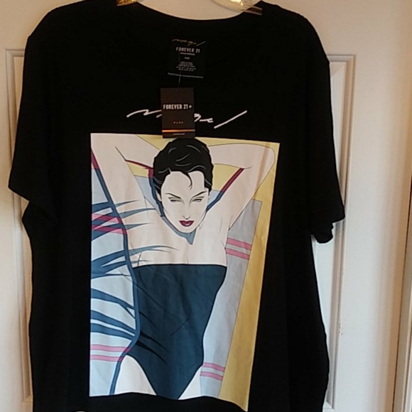 Forever 21 Tops - NWT Forever 21 Artist Edition Patrick Nagel 1X